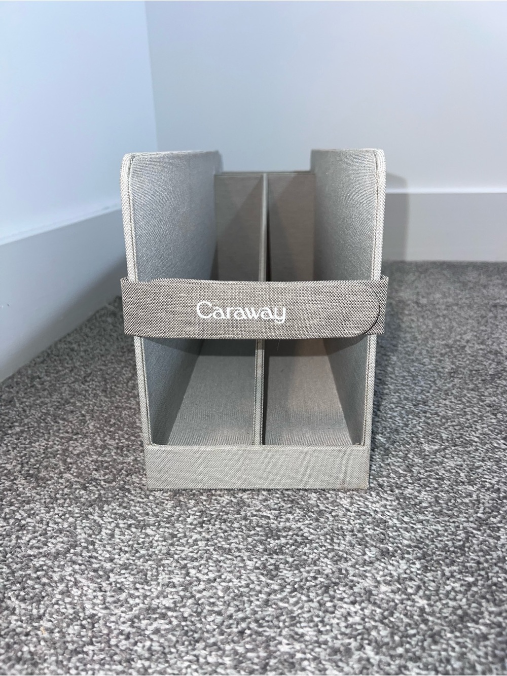 Caraway Bakeware Organizer in Light Gray - Picture 3 of 11